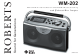 Roberts WM-202 Manual