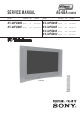 Sony FD Trinitron KV-28FQ86B Service Manual