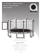 Airzone 14'SPRING TRAMPOLINE User Manual