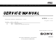 Sony AZ2EK Service Manual