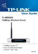 TP-Link TL-WR642G User Manual