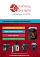 3D Printing Systems UP MINI User Manual