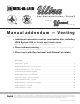 Weil-McLain Ultra Manual Addendum