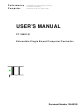 Performance Computer PT-VME161 User Manual