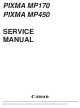 Canon PIXMA MP170 Service Manual