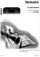 Technics SA-DX750 Operating Instructions Manual