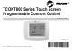 Trane TCONT 800 Series Owner's Manual