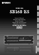 Yamaha SB168-ES Owner's Manual