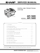 Sharp AR-168S Service Manual