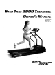 Star Trac 3900 Owner's Manual