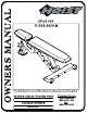 Hoist Fitness CF-2160B Owner's Manual