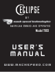 Mach Speed Technologies Eclipse T180 User Manual