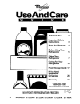 Whirlpool ET22DM Use And Care Manual