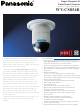 Panasonic Super Dynamic II WV-CS854B Specifications