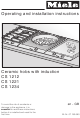 Miele CS 1212 Operating And Installation Instructions