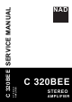 NAD C 320BEE Service Manual