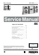 Philips MC-500 Service Manual