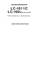 Star Micronics LC-1011C Technical Manual