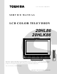 Toshiba 20HL86 Service Manual