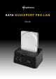 Sharkoon SATA QuickPort Pro LAN Manual