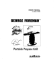 George Foreman GP300 Owner's Manual