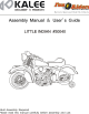 Kalee Little Indian 30040 Assembly Manual & User Manual