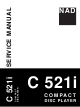 NAD C 521i Service Manual