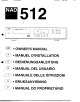 NAD 512 Owner's Manual