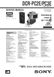 Sony Handycam DCR-PC2E Service Manual