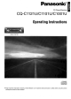 Panasonic CQ-C1121U Operating Instructions Manual
