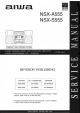 Aiwa NSX-A555 Service Manual