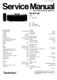 Technics SA-EX140 Service Manual