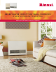 Rinnai EX08c Brochure & Specs