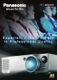 Panasonic PT-AE900E Brochure & Specs