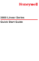 Honeywell 3800 Linear Series Quick Start Manual