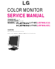 LG Flatron LB700G-GD Service Manual