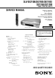 Sony SLV-SE210B Service Manual