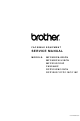 Brother MFC620CN Service Manual