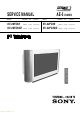 Sony Trinitron KV-28FC60 Service Manual
