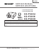 Sharp XG-P20XE Service Manual