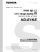 Toshiba HD-E1KE Service Manual