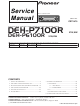 Pioneer DEH-P7100RX1N Service Manual