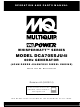 Multiquip Whisperwatt DCA70SSJU4i Operation And Parts Manual