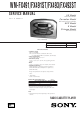 Sony Walkman WM-FX491 Service Manual