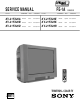 Sony TRINITRON KV-21FX20A Service Manual