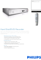 Philips DVDR5350H Specifications