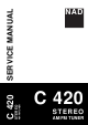 NAD C420 Service Manual