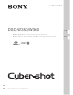 Sony DSC-W350 Instruction Manual