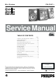 Philips FW-C557/37 Service Manual