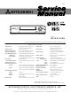 Mitsubishi HS-HD1100U Service Manual